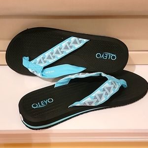 QLEYO Women's Summer Flip Flop Sandals